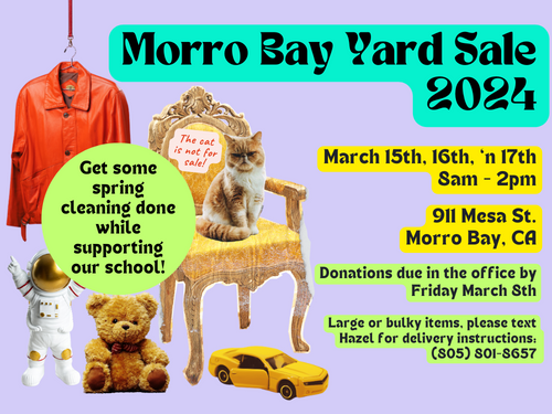 Morro Bay Yard Sale